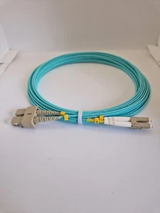 20ft 7m OM3 SC LC Fiber Patch Cables MMF Multimode, Options 1ft 200ft, SC to LC - Picture 1 of 7