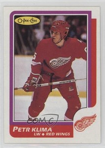 1986-87 O-Pee-Chee Petr Klima #98 Rookie RC