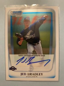 A35,095 - 2011 Bowman Chrome Draft Prospect Autographs #JB Jed Bradley - Picture 1 of 1
