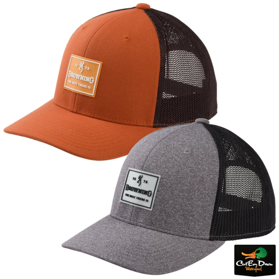 NEW BROWNING SPARROW MESH BACK CAP BUCKMARK LOGO HAT - Image 1 of 1