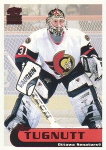 1999-00 Pacific Paramount Hockey Red #166 Ron Tugnutt Ottawa Senators