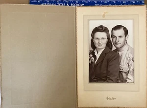 ARMY Soldier Tech Corporal Photo with his Girl ,patch on Sleeve - Picture 1 of 3