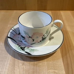 Taza y platillo de café/té Sango Jolie (253319) de Hyon Yi vintage usado en excelente estado - Imagen 1 de 9