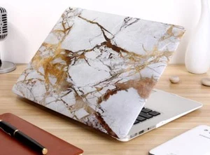 28-Color Marble Frosted Glossy/ Matte Case for MacBook AIR PRO 11" 13" Touch Bar - Picture 1 of 25