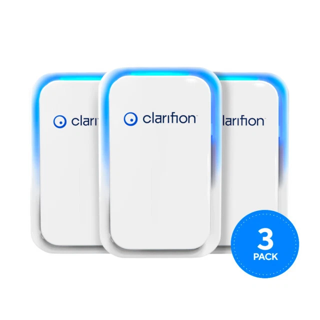 Clarifion Negative Ion Generator - Pack of 3