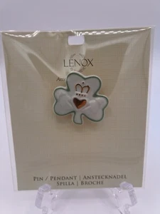 Lenox Kleeblatt Pin Brandneu St Paddies - Bild 1 von 2