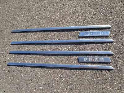 Ford 1948-1950 camioneta pickup capó molduras laterales F1 F2 F3 Foto 1 de 4
