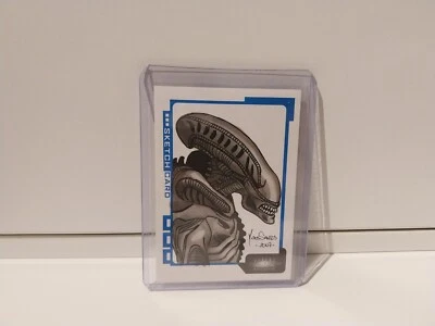 ALIEN VS PREDATOR - REQUIEM - S.MD - MARK DOS SANTOS (SKETCH CARD) 278/294 - Image 1 of 2
