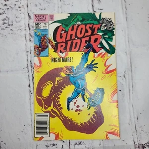 Vintage Ghost Rider #78 Marvel Comics 1983 Newsstand - Picture 1 of 3