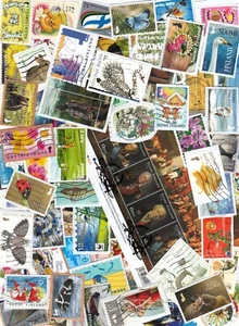 Finnland Kiloware 100+ verschiedene Bildmarke Finnland Eurozeit gebraucht auf Papier - Bild 1 von 1