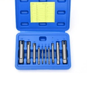 10pcs Screw Bolt Remover M4-M22 3/4 Claw Broken Tap Extractor Removal Tool Kit - Picture 1 of 6