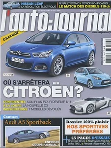 L'AUTO JOURNAL n°783 du 13/08/2009 - Imagen 1 de 1