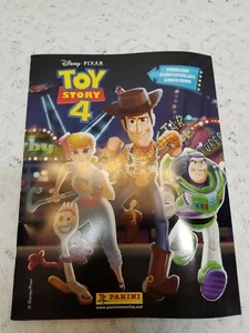 ÁLBUM DE PEGATINAS DISNEY TOY STORY 4 Pixar PANINI Woody Buzz Forky Bo Peep NUEVO - Imagen 1 de 2
