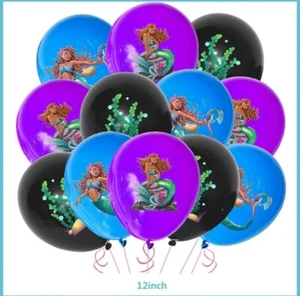 The Little Mermaid Ariel Balloons Birthday Decoration - Picture 1 of 2