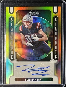 Absolute Hunter Henry SSP 2022 Gold Signature Destacados 07/10 Autografiado #SS-HH - Imagen 1 de 2