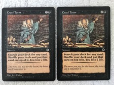 Magic the Gathering MTG 1x Cruel Tutor Portal LP 2 Available