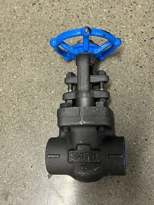SMITH 0800-0000U Forged Steel Gate Valve 1" SW x NPT Class 800 (1975 WOG) Trim 8 - Image 1 of 4