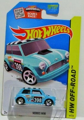 Hot Wheels 2015 basic series morris mini blue #80 / 250 - Image 1 of 4