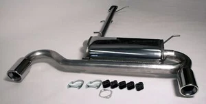 TA Technix Duplex Edelstahlanlage 1x90mm Links+Rechts für Mazda MX-5 I Typ NA - Imagen 1 de 1