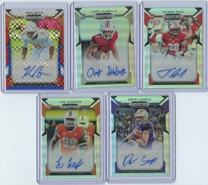 2019 Panini Prizm Draft Picks 5 Rookie Autograph Card Lot Inc. Boyd, Isabella - Picture 1 of 2