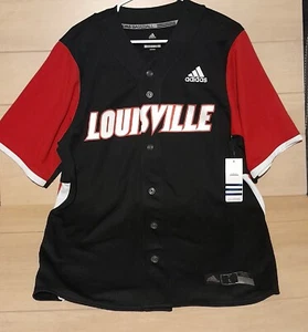 Adidas NCAA Baseball Louisville Cardinals Lamar Jackson Jersey, Size L Ravens QB - Picture 1 of 7