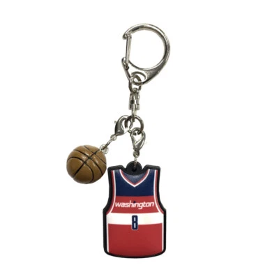 NBA Washington Wizards_Rui Hachimura uniform type rubber key chain - Image 1 of 4