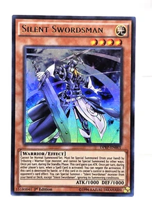 Yu-Gi-Oh! TCG Silent Swordsman - Rivals of the Pharaoh DPRP-EN001 1st Edition NM - Picture 1 of 2