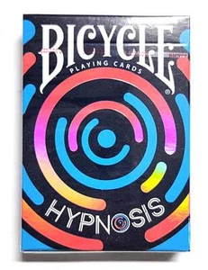 Bicycle Hypnosis V2 Blue & Pink Playing Cards - 1 Deck - Picture 1 of 2