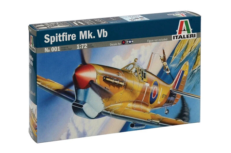Spitfire Mk.VB Fighter 1:72 Plastic Model Kit ITALERI - Immagine 1 di 1