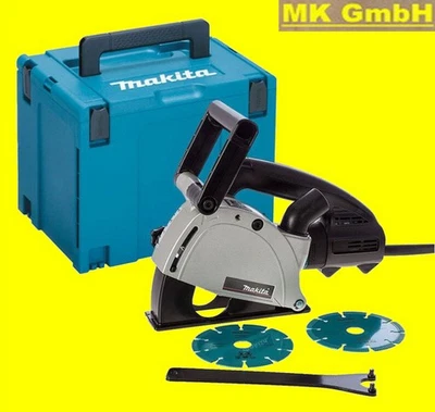 Makita SG 1251 J Wall Chaser, 1400 Watt, 2 Diamond Discs 125mm, SG1251 J - Image 1 of 4