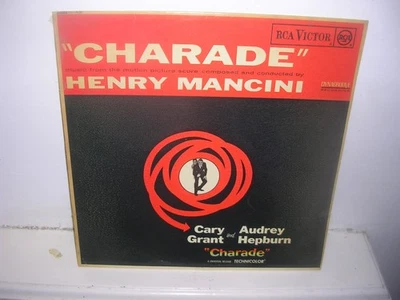 HENRY MANCINI  "Charade"  OST 1963 UK Mono RCA Victor Cary Grant Audrey Hepburn - Image 1 of 4