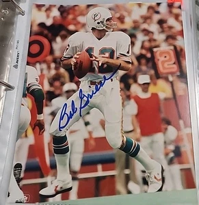 Bob Griese Signed 8 X 10 Glossy Color Photo - Picture 1 of 1