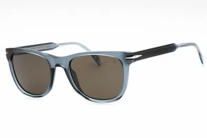 David Beckham DB 1113/S 0PJP IR Sonnenbrille blaues Gestell graue Gläser 52 mm - Bild 1 von 4