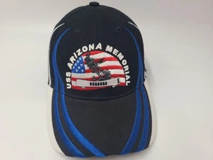 USS Arizona Memorial Pearl Harbor 71st Anniversary Adjustable Hat Cap US Navy - Picture 1 of 11