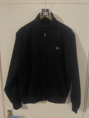 Fred Perry Harrington Jacket Black Size Medium Pre Owned Excellent Condition - Image 1 of 4