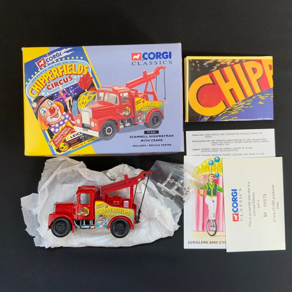 Corgi Classics Chipperfields Circus 97886 Scammell Highwayman VGC BOXED 1994 - Image 1 of 4