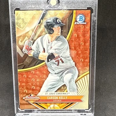 Carson Kelly 2017 Bowman Chrome  SuperFractor 1/1 CUBS CARDINALS - Image 1 of 4