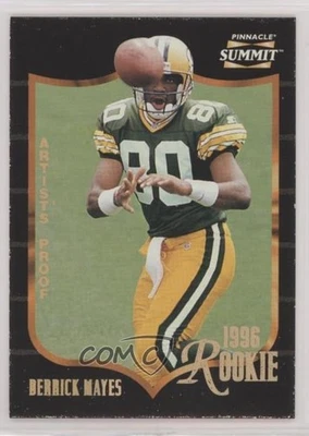 1996 Pinnacle Summit Rookie Artist's Proof Derrick Mayes #169 Rookie RC - Image 1 of 2