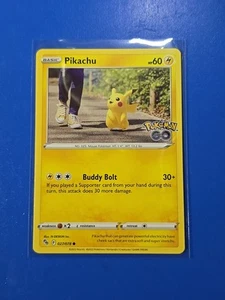 Pikachu 027/078 Pokémon GO Regular - Imagen 1 de 2
