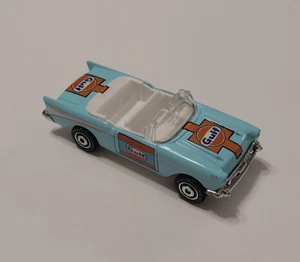 1/64 MATCHBOX: CHEVY BEL AIR CABRIO - GULF RACING - CUSTOM - Bild 1 von 8