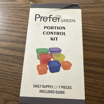 Healthy Living 7 Pc Food Portion Control Containers - Image 1 of 4