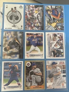 Max Scherzer Lot 59 Cards – Topps Chrome Bowman Inserts Mets Nationals Dodgers - Picture 1 of 8