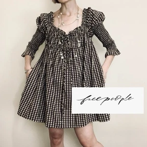 Brand New Free People Brown Casual Dress Size L - Picture 1 of 12