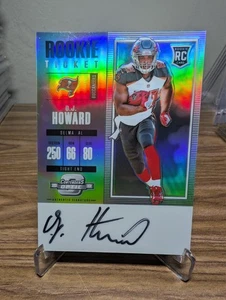 2017 Panini Contenders Optic - Rookie Ticket Autograph O.J. Howard #123 RC Auto - Picture 1 of 2