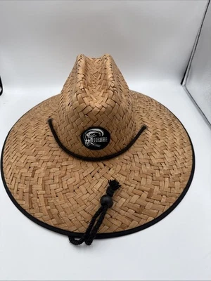 Sombrero O'Neill Para Hombres Talla Única Parche Paja Logo Salvavidas, Gardner Súper Genial con Correa Foto 1 de 4