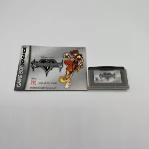 Kingdom Hearts: Chain of Memories -Game Boy Advance (2004) With Manual & Case - Picture 1 of 4