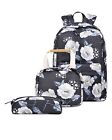 Black & White Floral Backpack & Crossbody Bag Set Ella & Elly Original Price £50