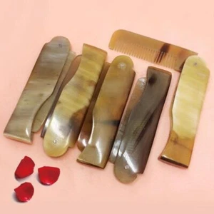 2PCS Anti Static Ox Horn Comb Pocket Prevent Hair Combs Hair - Picture 1 of 6