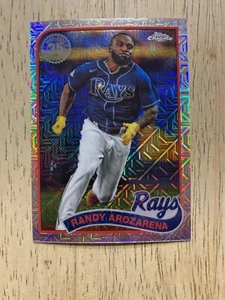 2024 Topps Series 1 #T89C-56 RANDY AROZARENA Silver Pack 1989 Chrome - Picture 1 of 1