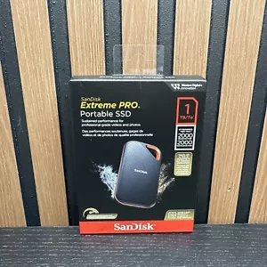 SanDisk 1TB Extreme PRO SSD Portatile V2 USB 3.2 Gen 2 x2 USB-C Nuovo (1284) - Foto 1 di 5